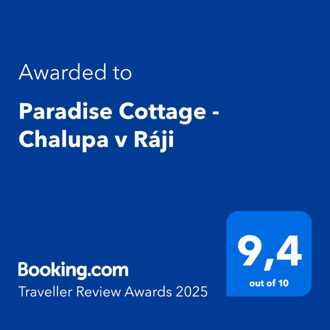 Paradise Cottage - Chalupa V Raji Ctverin Buitenkant foto